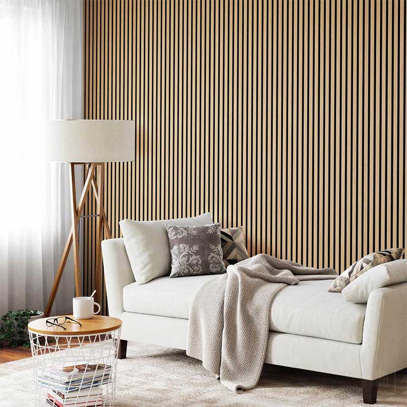 Wooden Slat Wall