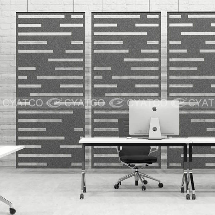 Facade Hanging Partition Screens, PET Acoustic Panel