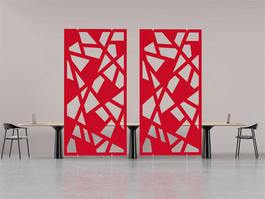 9mm Thick Hanging Room Divider, Screen Panel