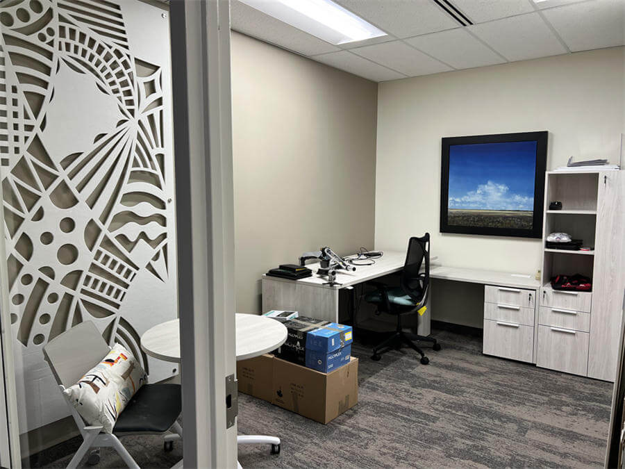 Office Carved Felt Acoustic Wall Panel
