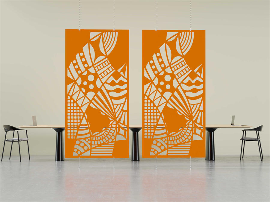 Decorating Room Divider Partitions, Hanging Panel Screen