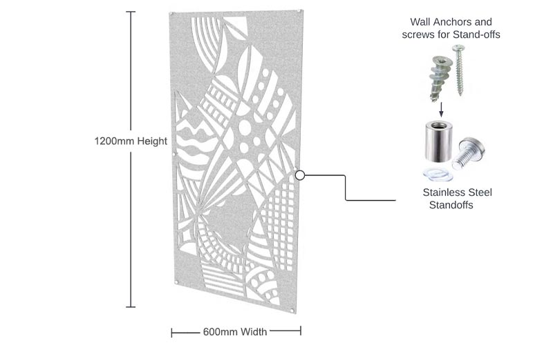 Carved Felt Acoustic Wall Panel 1200*600