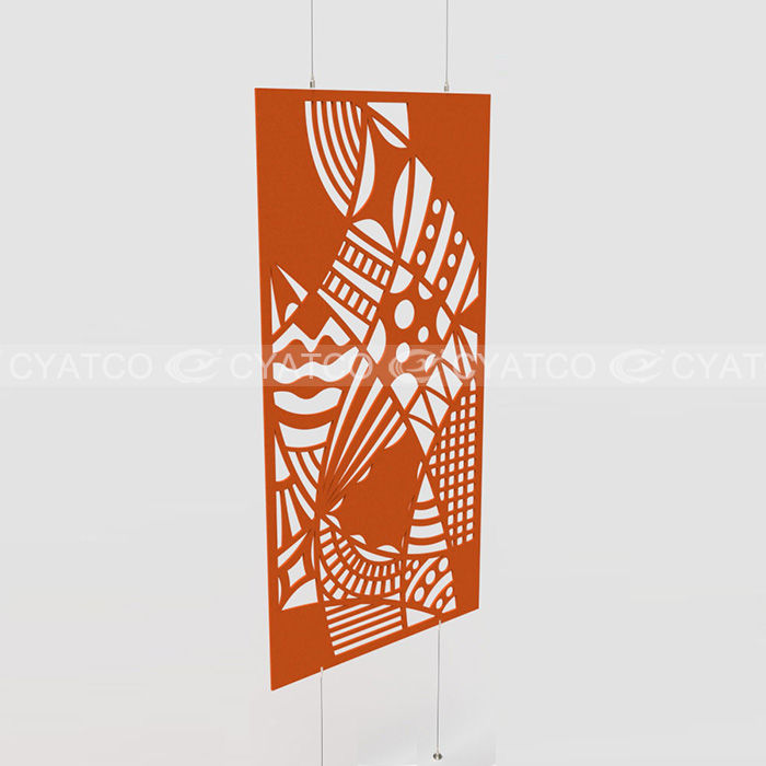 Decorating Room Divider Partitions, Hanging Panel Screen