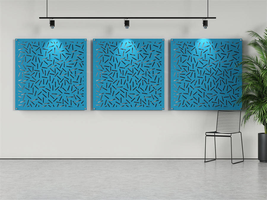 Lightweight Felt Wall Cladding Noise Reduce Project Reference