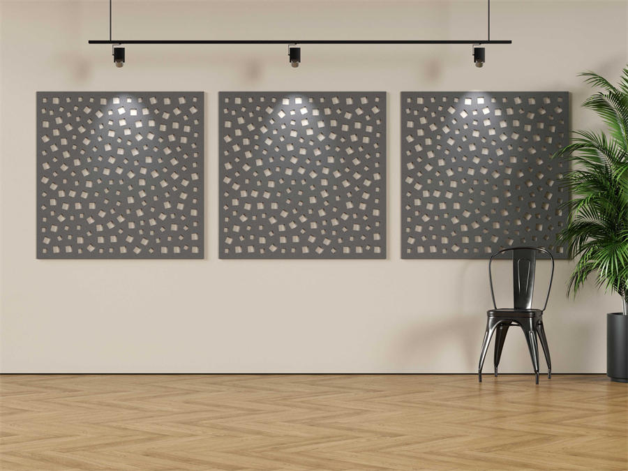 Felt Acoustic Wall Panel Carving Design