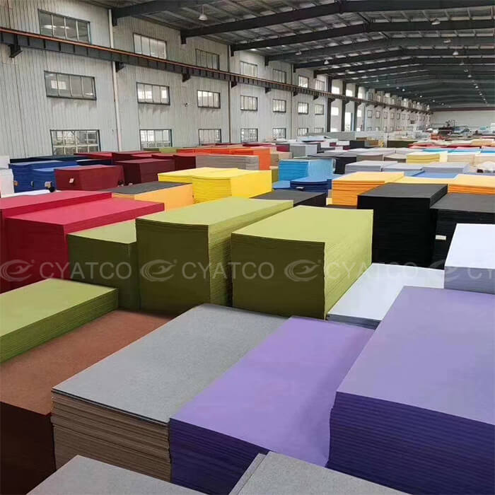 PET Acoustic Panels Polyester Fiber Sound Absorbing Material Factory