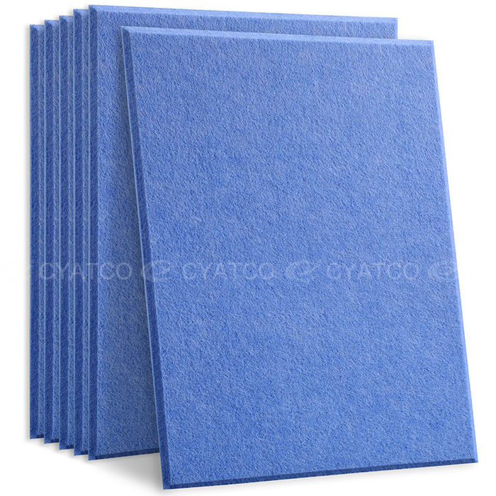 9mm PET Acoustic Panels Polyester Fiber Sound Absorbing Material ...
