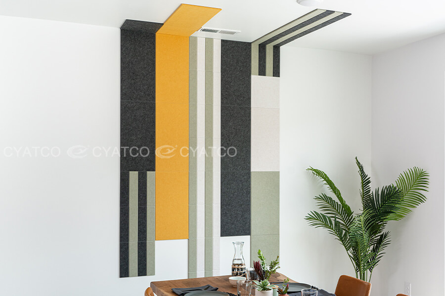 24mm PET Acoustic Panels Wall Tiles