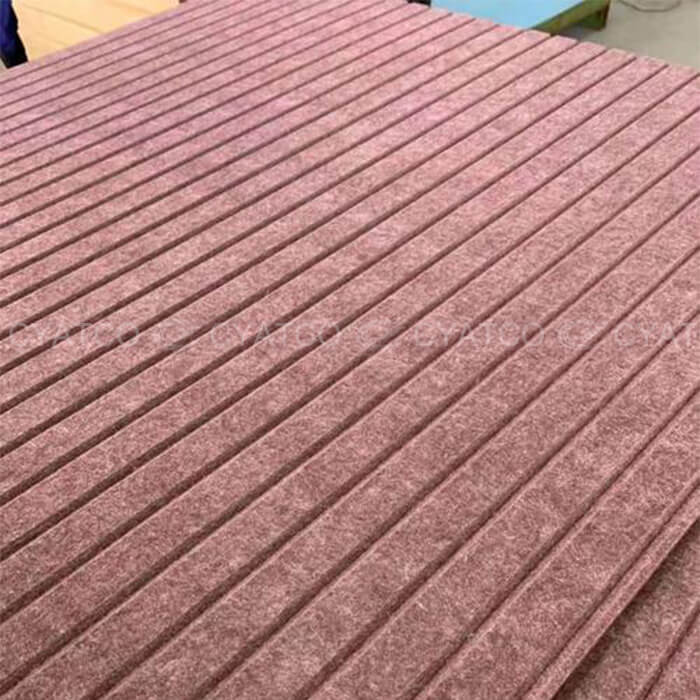 Slat Grooved PET Acoustic Panel