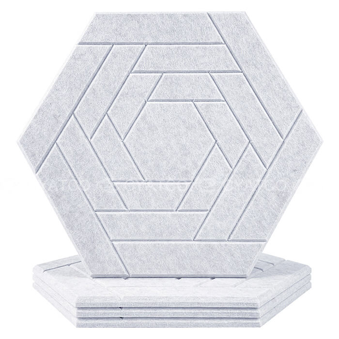 Affordable Price Hexagon Acoustic Panels Office Accent Walls