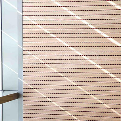 Grooved Wooden Sound Panels (1)