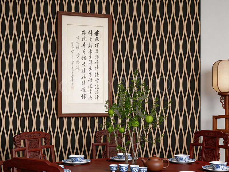 Artistic Design Timber Slat Wall Commercial Acoustic Panels