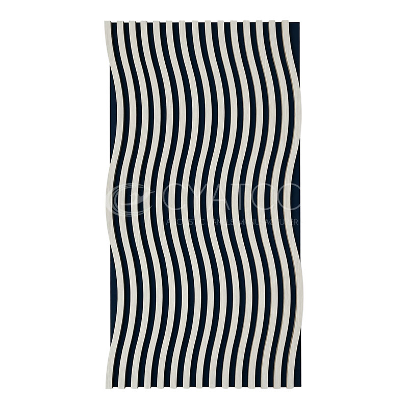 Decorative Wood Plank Wall Feature Acoustic Panels