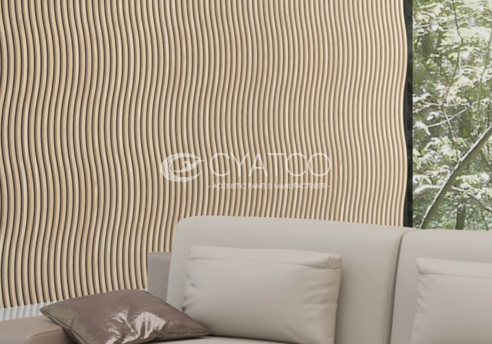 Decorative Wood Plank Wall Feature acoustic panels (1)