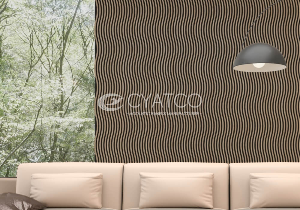 Decorative Wood Plank Wall Feature acoustic panels (5)