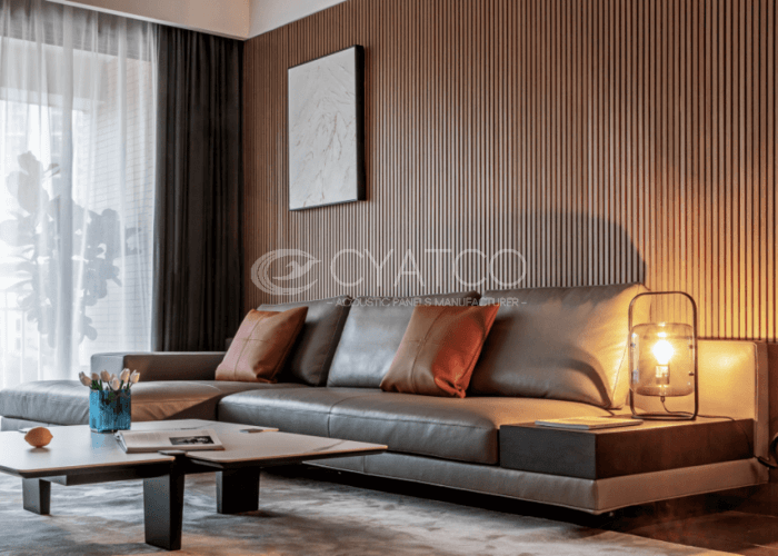Wood Wall Panels for Well-Lit Rooms
