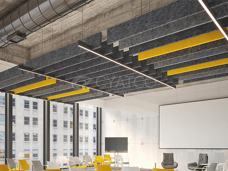 Ceiling Sound Absorbing Baffles (11)