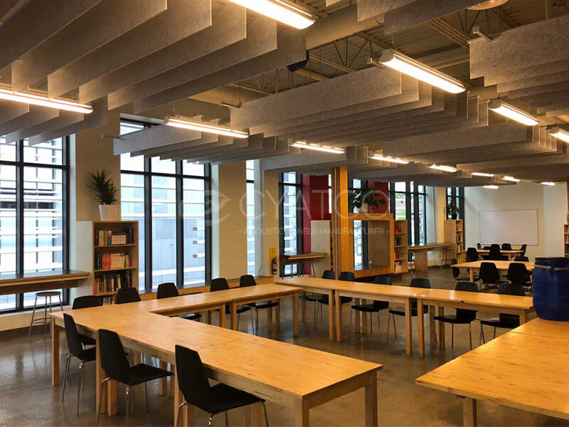 Ceiling Sound Absorbing Baffles (12)