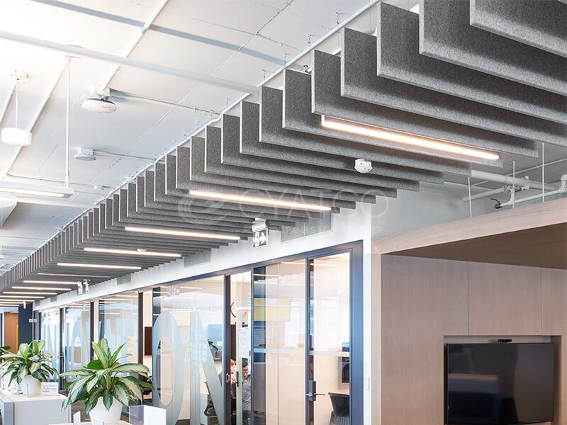 Ceiling Sound Absorbing Baffles (8)
