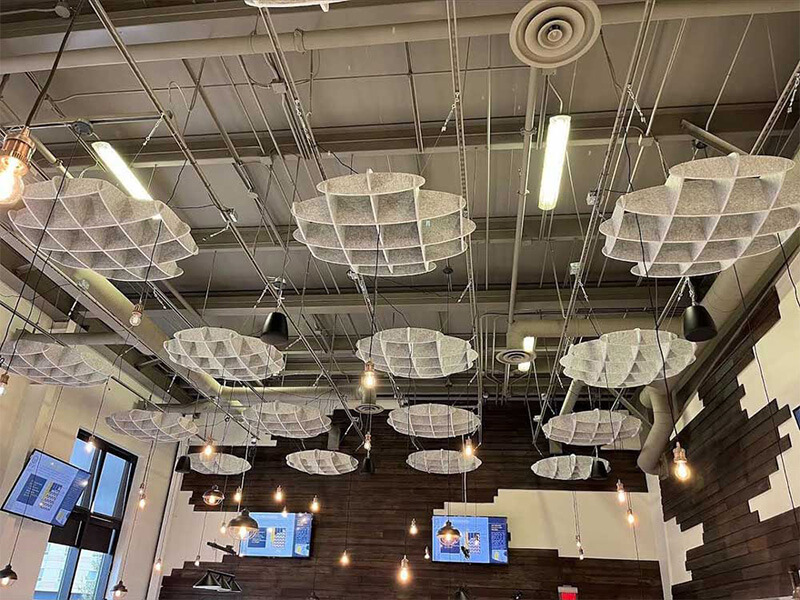 Polyester Fiber Hanging Baffles
