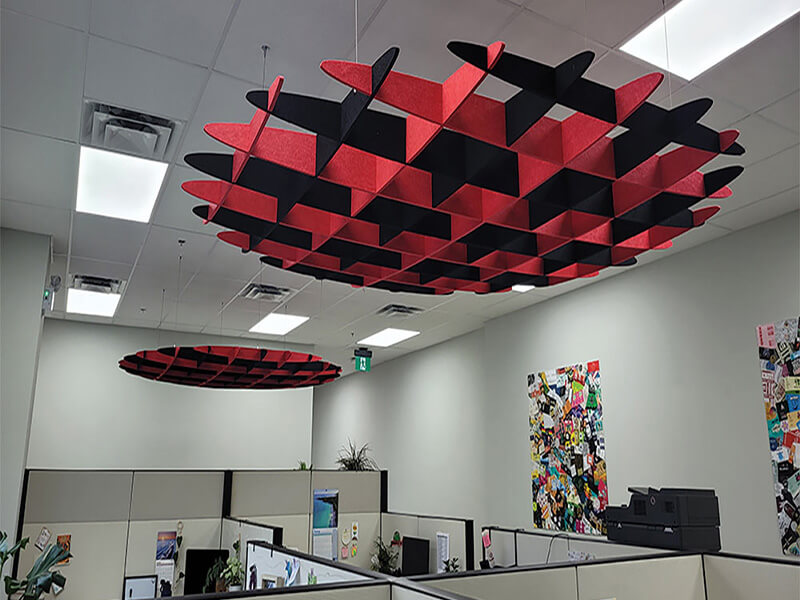 Polyester Fiber Hanging Baffles