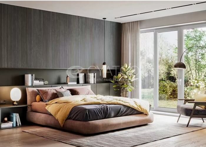 Wood Wall Panels for Well-Lit Rooms