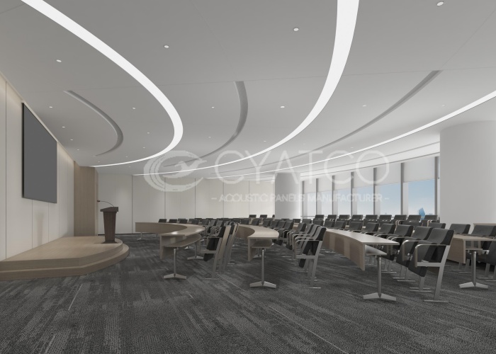 Sandstone & Seamless Acoustic Panels -Auditoriums