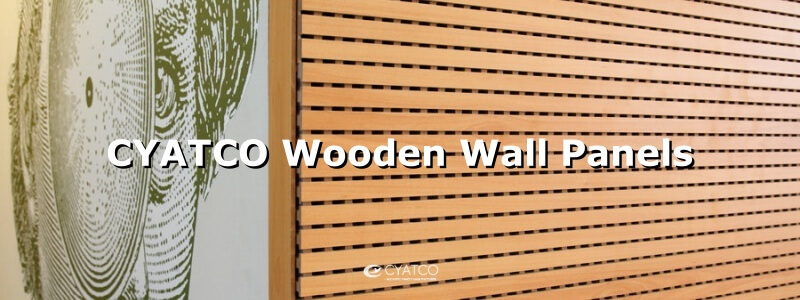 CYATCO Wooden Wall Panels