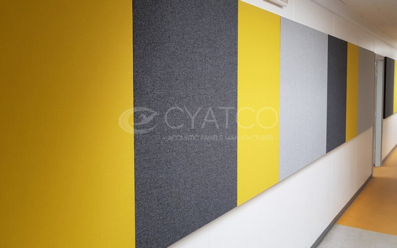 Corridors Acoustic Wall Panels -PET
