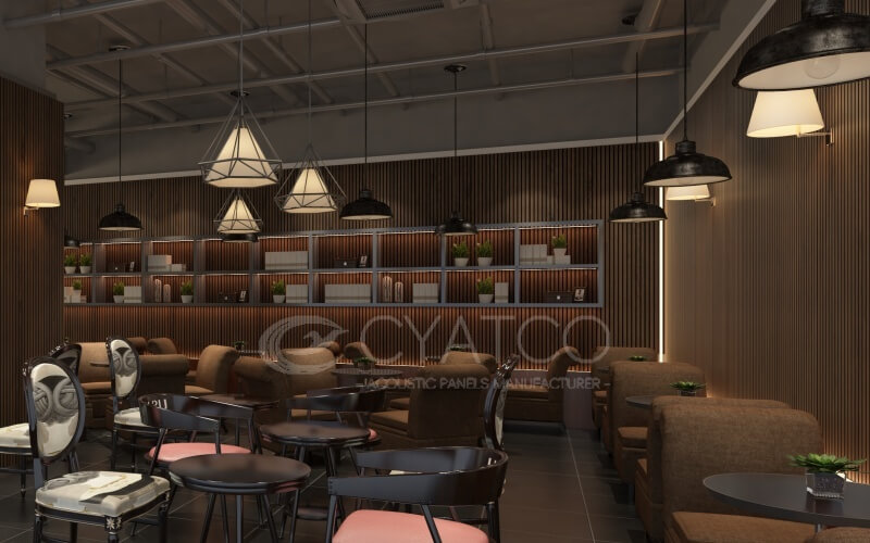 Canteens, Restaurants & Cafeterias Acoustic Wall Panels (1)