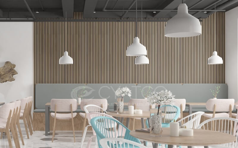 Canteens, Restaurants & Cafeterias Acoustic Wall Panels (12)