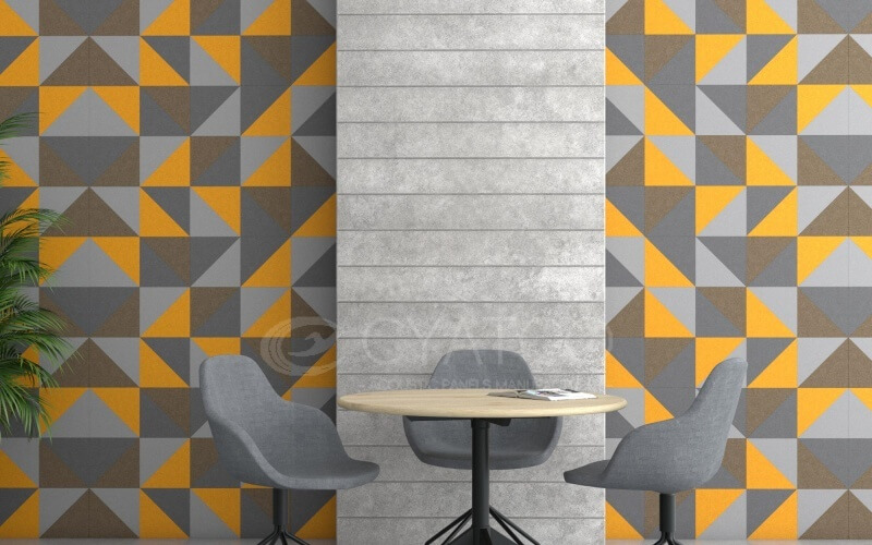 College Polyester Fiber Acoustic Panels-Functional Wall Cover Panelling (4)
