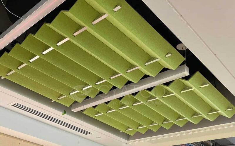 College Polyester Fiber Acoustic Panels-Functional Wall Cover Panelling (5)