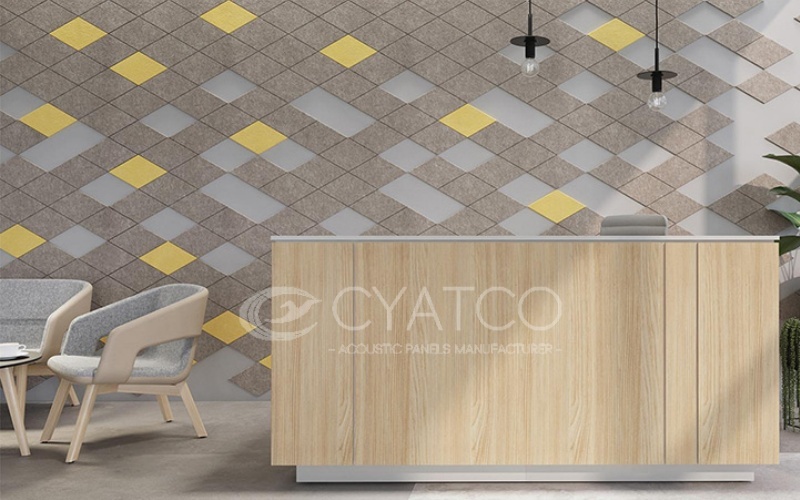 Law Firm Office Acoustic PET Felt Panels (11)