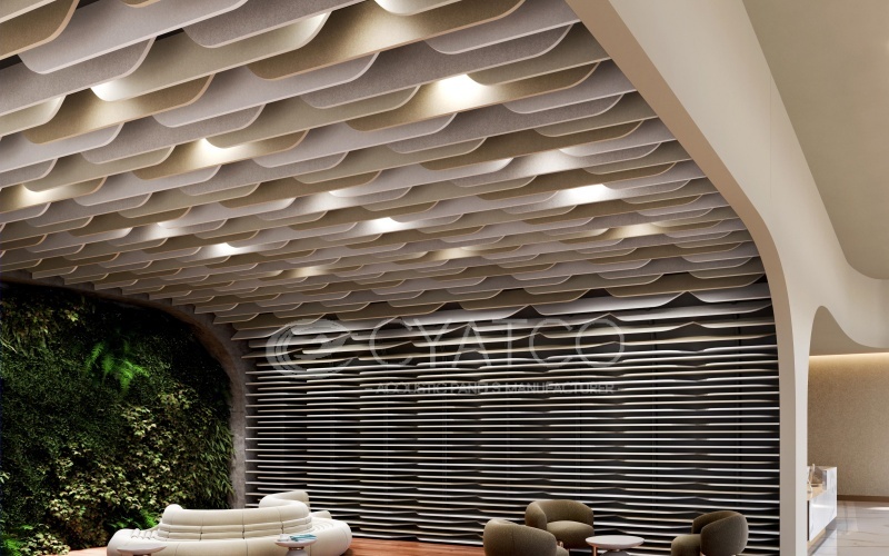 Law Firm Office Acoustic PET Felt Panels (13)