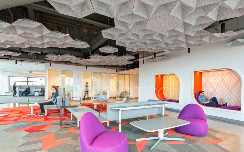 Law Firm Office Acoustic PET Felt Panels (3)