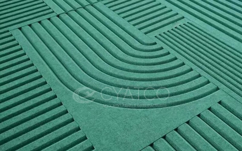 School Restaurant Acoustic PET Felt Panels -Functional Wall Cover Panelling (5)