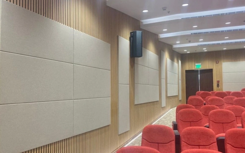 Simple & Practical Wooden Slat Sound-Absorbing Boards