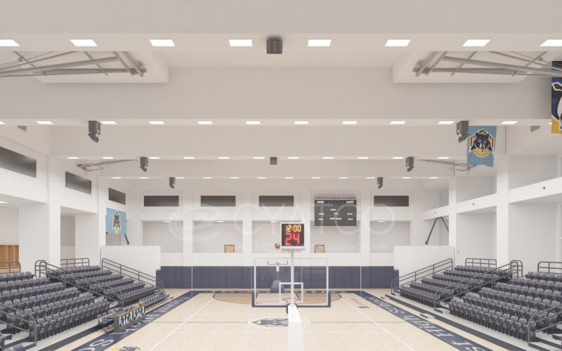Sports Halls & Arenas Acoustic Wall Panels (2)