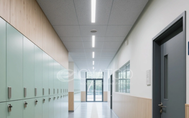 Superior Acoustic PET Felt Panels in School Buildings