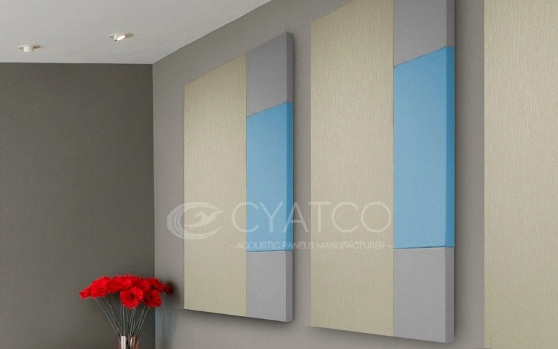 Bedroom Acoustic Walls - fabric(3)