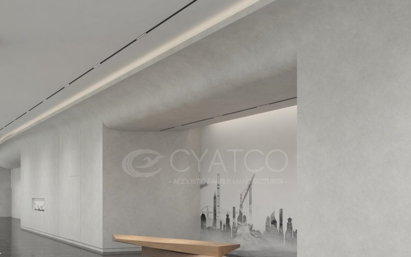Sandstone Acoustic Panels Enhance the Acoustic Quality of Exhibition Halls. (5)