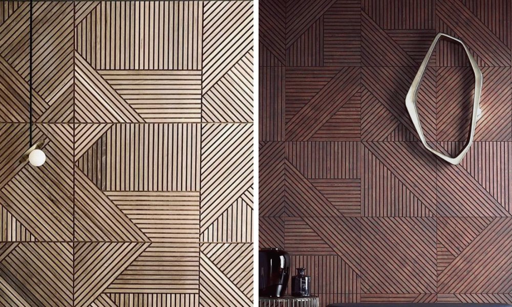 Wood Veneer Polyester Acoustic Panel