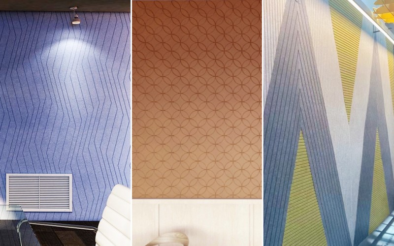 Commercial PET Felt Sheets - Attractive Acoustical Attenuation Solution