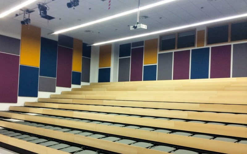 Withstand Impact Durable Fabric Acoustic Wall Panels Blend Seamlessly Into Any Architectural Style