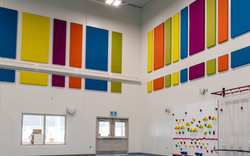 Withstand Impact Durable Fabric Acoustic Wall Panels Blend Seamlessly Into Any Architectural Style