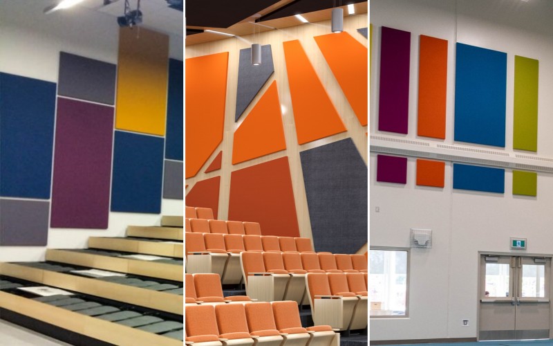 Withstand Impact Durable Fabric Acoustic Wall Panels Blend Seamlessly Into Any Architectural Style
