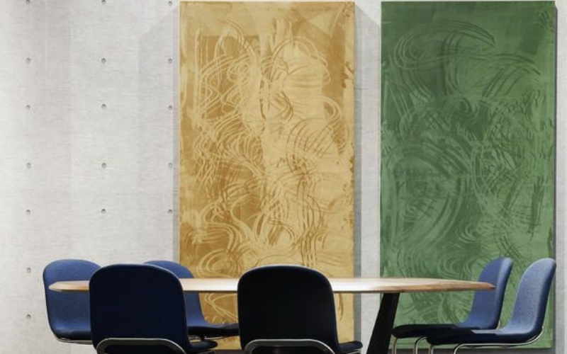 What is the sound absorption principle of fabric sound-absorbing boards (1)