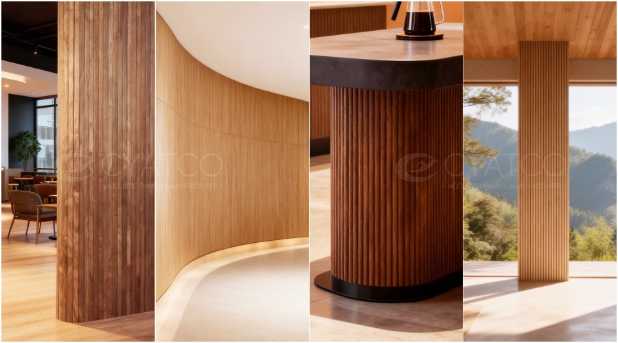 Customizable Flexible MDF Wall Panels