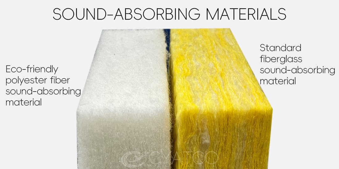 Sound Wave Cloth Cloth Acoustic Panels Custom Sound-absorbing Materials - CYATCO OEM ...